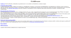 Desktop Screenshot of goldware.nl