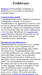 Mobile Screenshot of goldware.nl