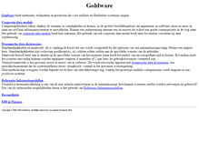 Tablet Screenshot of goldware.nl